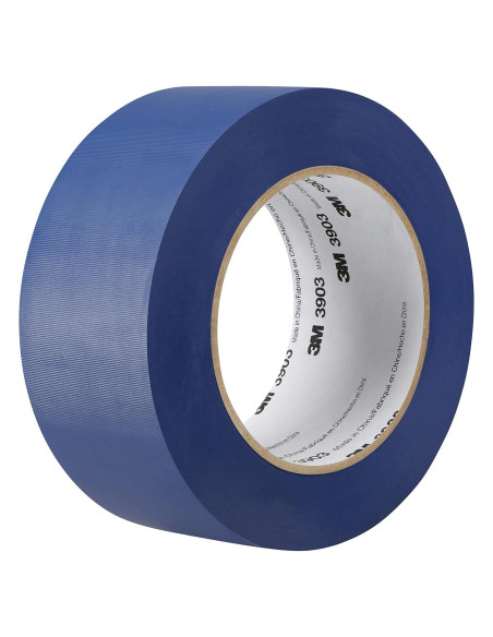 Cinta de Ducto de Vinilo 3M 3903 Azul 50 m x 5 cm Cinta de Ducto de Vinilo 3M 3903 Azul 50 m x 5 cm