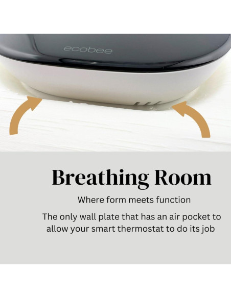 Placa de Pared Grande Adorna One Blanco Solar para Ecobee Placa de Pared Grande Adorna One Blanco Solar para Ecobee