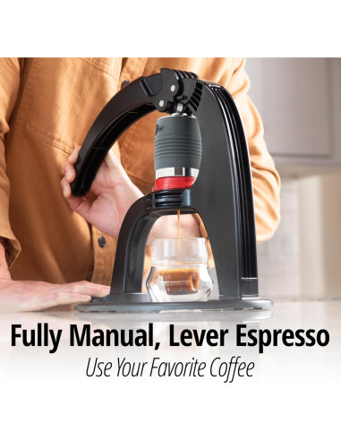 Máquina de Espresso Manual Flair NEO Flex - Con Manómetro y 2 Portafiltros