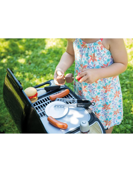 Parrilla BBQ Smoby con Accesorios 18 Piezas - 50 cm Parrilla BBQ Smoby con Accesorios 18 Piezas - 50 cm