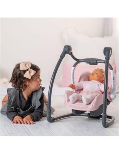 Silla Alta 3-en-1 para Muñecas Smoby Maxi-COSI Rosa