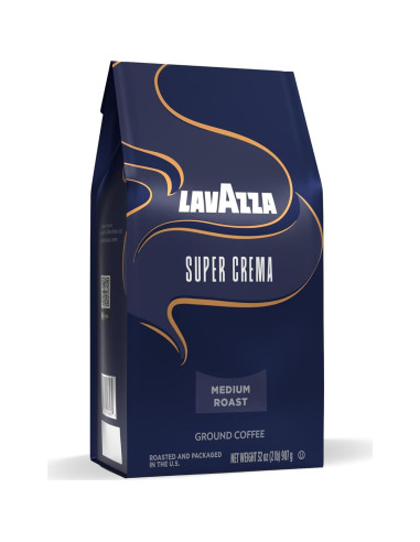 Café Molido Lavazza Super Crema 907g Tostado Medio