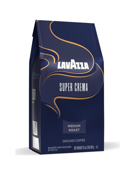 Café Molido Lavazza Super Crema 907g Tostado Medio Café Molido Lavazza Super Crema 907g Tostado Medio
