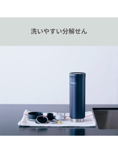 Botella de Agua Zojirushi SM-JF 480 ml Acero Inoxidable Blanca Botella de Agua Zojirushi SM-JF 480 ml Acero Inoxidable Blanca