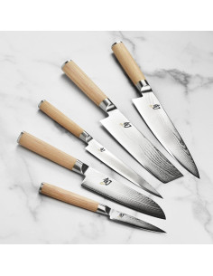 Conjunto de cuchillos Shun Classic Blonde 7 piezas con bloque 2