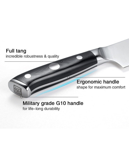 Cuchillo de Chef PAUDIN 20.32 cm Acero Inoxidable Forjado Cuchillo de Chef PAUDIN 20.32 cm Acero Inoxidable Forjado