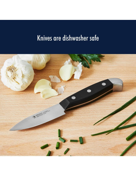 Juego de cuchillos HENCKELS Statement 2 piezas Santoku y pelar Juego de cuchillos HENCKELS Statement 2 piezas Santoku y pelar