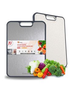 Tabla de Cortar de Titanio Velvora 38.6x26.7cm Antimicrobiana