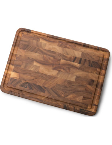 Tabla de Cortar de Madera de Acacia Ironwood Gourmet 50.8x35.6cm