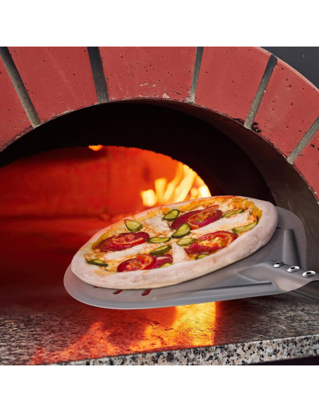 Kit de horno para pizza NUTUNI 4 piezas con pala y cepillo Kit de horno para pizza NUTUNI 4 piezas con pala y cepillo