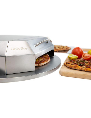 Kit Horno de Pizza Acero Inoxidable Onlyfire 22" Carbón