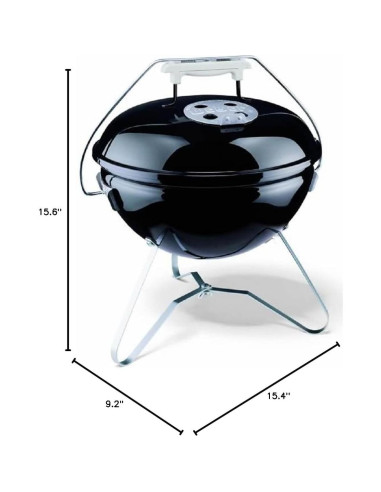 Parrilla Portátil Weber Smokey Joe Premium 14" Carbón Negra