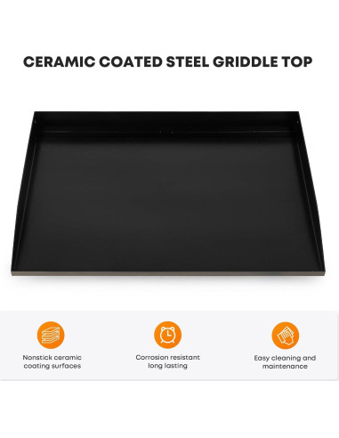 Superficie de Plancha 22" Stanbroil con Recubrimiento Cerámico