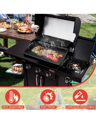 Inserto de Plancha DcYourHome 52.3x42.9cm para Parrillas Charbroil