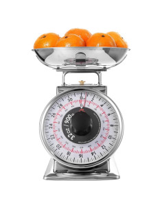 Escala de Cocina Mecánica TADA 900g Acero Inoxidable Retro