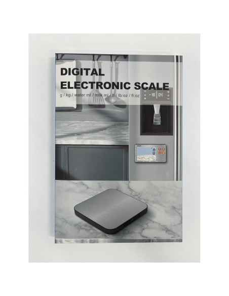 Balanza de Cocina Digital Diyife 15kg Pantalla LCD Dividida Balanza de Cocina Digital Diyife 15kg Pantalla LCD Dividida