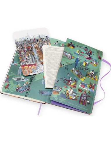 Cuaderno Moleskine Edición Limitada Soy Nueva York Grande Rayado