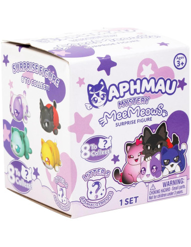 Figuras de Misterio MeeMeow Aphmau - Serie 5, Paquete de 6