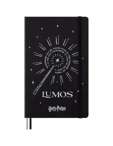 Cuaderno Moleskine Edición Limitada Harry Potter Lumos Grande