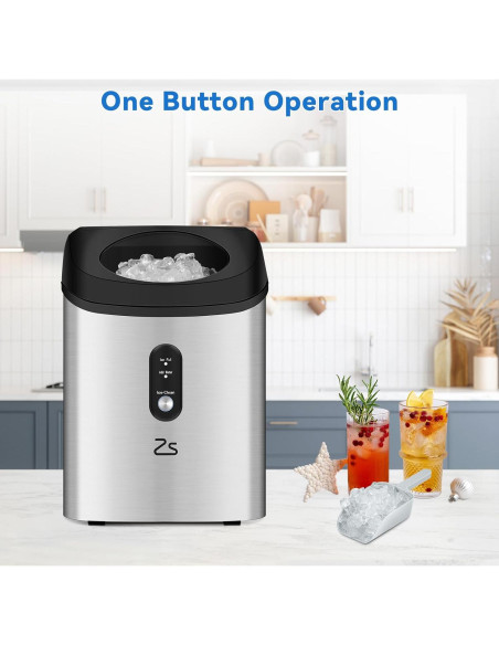 Fabricador de Hielo Nugget ACONEE A1 15kg/24hrs Autolimpieza Fabricador de Hielo Nugget ACONEE A1 15kg/24hrs Autolimpieza