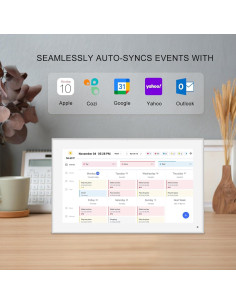 Calendario Digital 15.6" SSA - Planificador Inteligente WiFi FHD 2