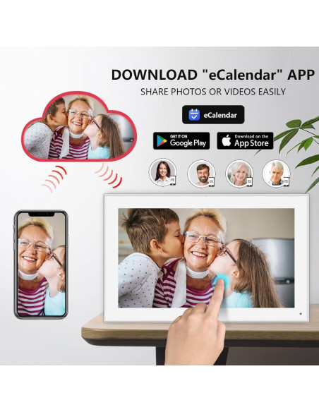 Calendario Digital 15.6" SSA - Planificador Inteligente WiFi FHD Calendario Digital 15.6" SSA - Planificador Inteligente WiFi FHD