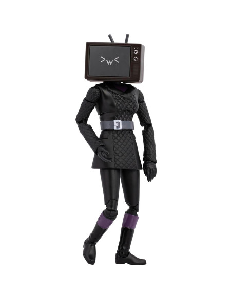 Figura Deluxe Mujer Televisión Skibidi Toilet 15.24 cm Figura Deluxe Mujer Televisión Skibidi Toilet 15.24 cm