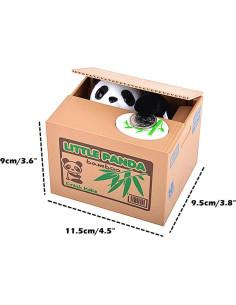 Alcancía Electrónica Panda Alimitopia - Caja de Ahorro Infantil 2