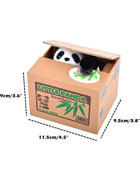 Alcancía Electrónica Panda Alimitopia - Caja de Ahorro Infantil Alcancía Electrónica Panda Alimitopia - Caja de Ahorro Infantil