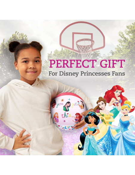 Balón de Baloncesto Capelli Sport Princesas Disney Tamaño 6 Balón de Baloncesto Capelli Sport Princesas Disney Tamaño 6