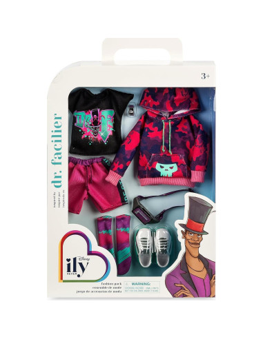 Conjunto de Moda Muñeca Disney ILY 4EVER Dr. Facilier