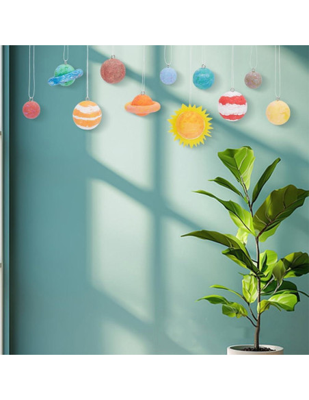 Kit de Manualidades Sistema Solar Webeedy - 13 Bolas de Espuma Kit de Manualidades Sistema Solar Webeedy - 13 Bolas de Espuma