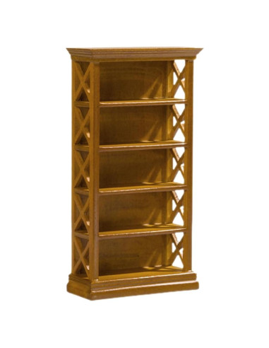 Estantería Miniatura LOGOFUN 1:12 Madera 15.24x7.62 cm