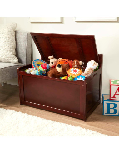 Cofre de Juguetes de Madera Melissa & Doug Espresso 127L