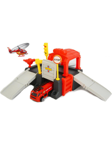 Juego de Imaginación Estación de Bomberos Vangoddy 3+ Años Juego de Imaginación Estación de Bomberos Vangoddy 3+ Años