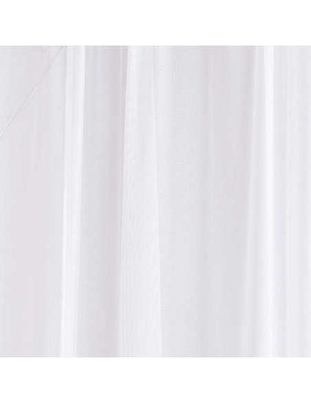 Cortinas de Dosel de Cama Blanco 55x144 cm WARM HOME DESIGNS Cortinas de Dosel de Cama Blanco 55x144 cm WARM HOME DESIGNS