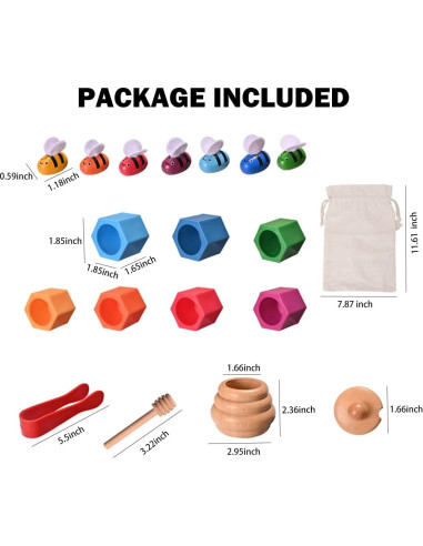 Caja Sensorial Montessori MONT PLEASANT - Juguetes de Aprendizaje