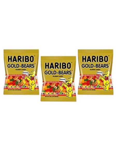 Gomitas Haribo Oso Dorado 340g - Pack de 3 Bolsas Gomitas Haribo Oso Dorado 340g - Pack de 3 Bolsas