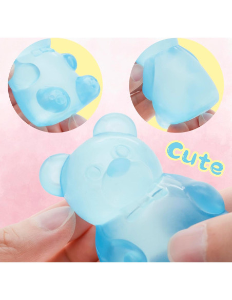 Juguete de Oso de Goma ANZHY para Alivio del Estrés 7.87 cm Juguete de Oso de Goma ANZHY para Alivio del Estrés 7.87 cm