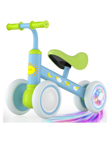 Bicicleta de Equilibrio Lilian&Gema Verde-Azul 1-2 Años Bicicleta de Equilibrio Lilian&Gema Verde-Azul 1-2 Años