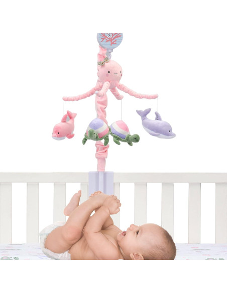 Móvil Musical para Cuna Lambs & Ivy Sueños Marinos Móvil Musical para Cuna Lambs & Ivy Sueños Marinos
