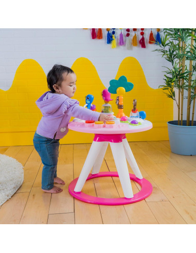 Andador para Bebés Bright Starts 2-en-1 Coral Tropical