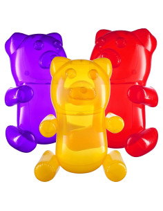 Paquete de 3 Osos de Goma Inflables 60 cm Bedwina