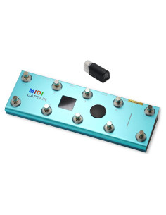Controlador de pie MIDI Captain Paint Audio con adaptador USB