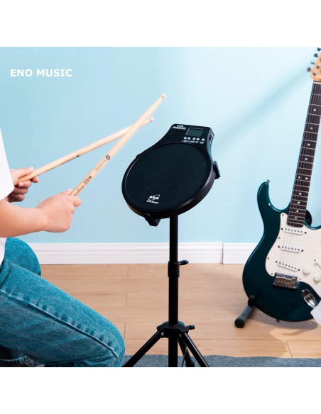 Almohadilla de Práctica de Batería Eno Music EMD-40 2 en 1 Almohadilla de Práctica de Batería Eno Music EMD-40 2 en 1