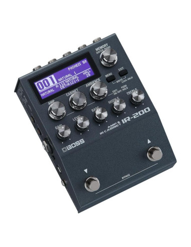 Pedal Simulador Amplificador BOSS IR-200 - 128 Memorias