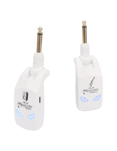 Sistema Inalámbrico de Guitarra Miwayer 2.4GHz con Batería Recargable
