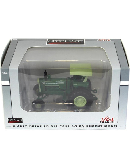 Tractor Oliver 1855 1/64 Spec Cast con toldo y enganche Tractor Oliver 1855 1/64 Spec Cast con toldo y enganche