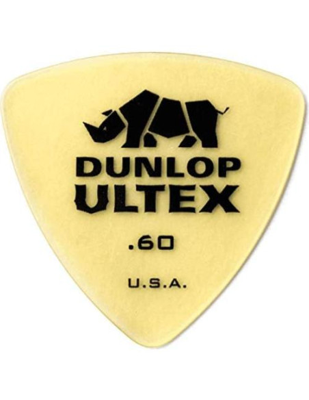Puas de guitarra Dunlop Ultex 0.60mm - Paquete de 6 Puas de guitarra Dunlop Ultex 0.60mm - Paquete de 6