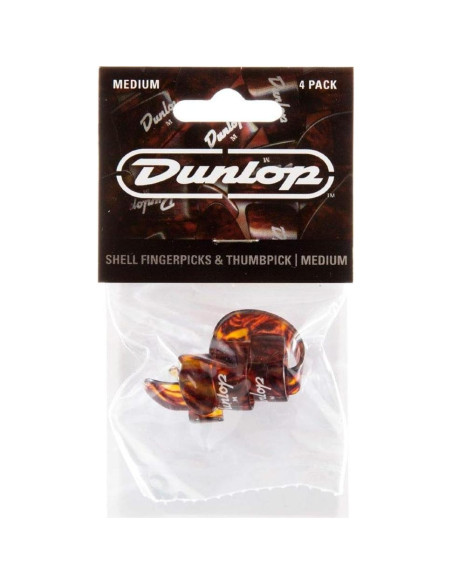 Púas de Guitarra Dunlop 9010TP Medianas 4 Unidades Púas de Guitarra Dunlop 9010TP Medianas 4 Unidades